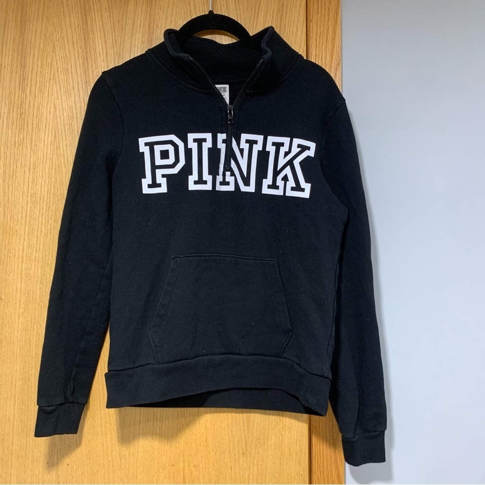 PINK Victoria's Secret Black Sweater - Size Small